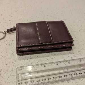 Coach Gusset Card Wallet